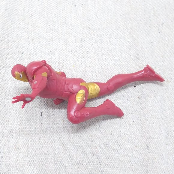 Marvel Characters Captain America Hulk Iron Man & Iron Man on Wheels (McD's) - Picture 7 of 13